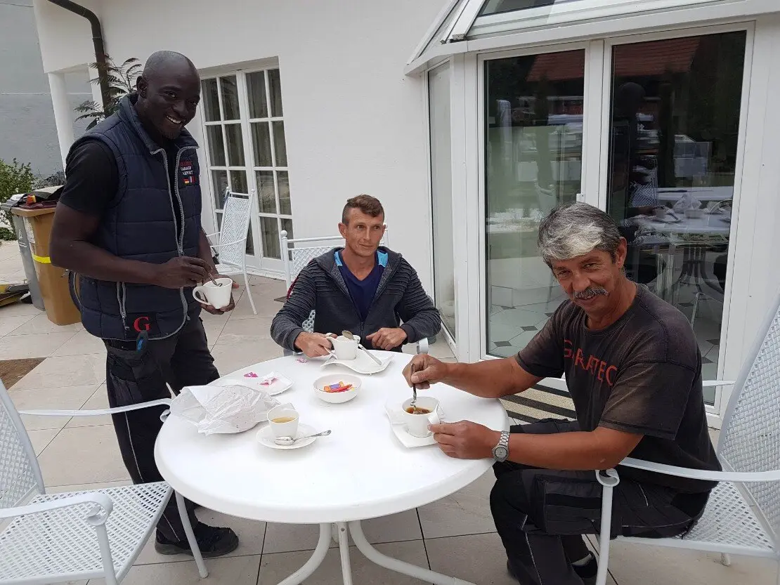 Auch eine Pause muß sein