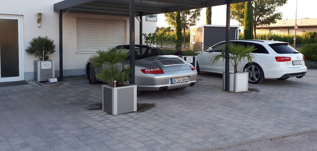 Carport Anthrazit 6700mm x 8000m